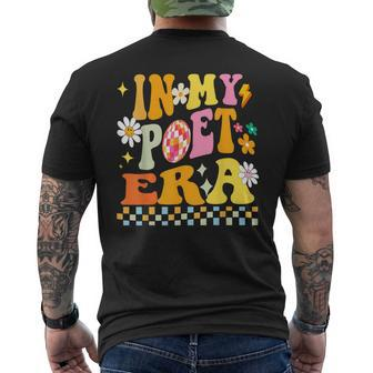 Vintage Poets Lover Men's T-shirt Back Print - Seseable