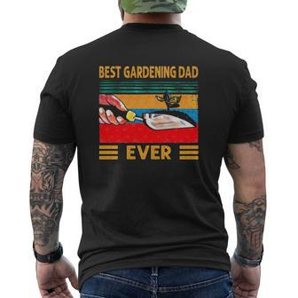 Vintage Gardening Best Gardening Dad Ever 1024X1024 Ver2 Mens Back Print T-shirt | Mazezy