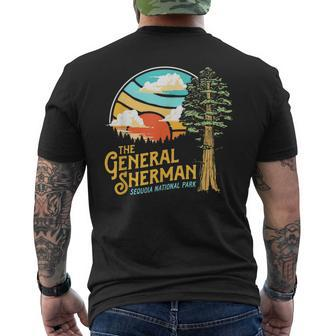 Vintage General Sherman Sequoia National Park Retro Graphic Mens Back Print T-shirt - Thegiftio UK