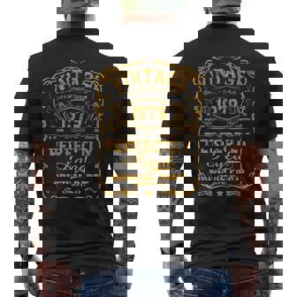 Vintage Made In 1979 45E Anniversaire T-shirt imprimé au dos - Cadeauxyz