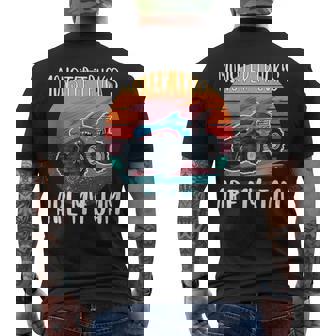 Vintage Monster Truck Are My Jam Retro Sunset Cool Engines Camiseta Hombre Estampado Espalda - Regaloses