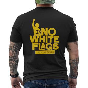 Vintage No White Flags Mens Back Print T-shirt - Thegiftio