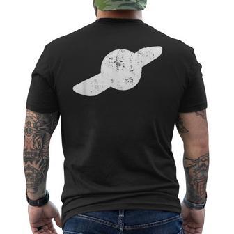 Vintage One Wheel Electric Skateboard Owner Skateboarding Men's T-shirt Back Print - Monsterry