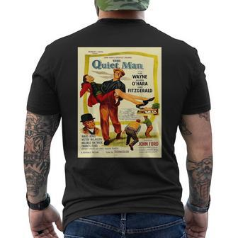 Vintage Poster The Quiet Man Men's T-shirt Back Print - Monsterry