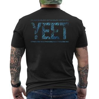 Vintage Retro Jey Uso Yeet Yeet Quotes Men's T-shirt Back Print | Mazezy CA