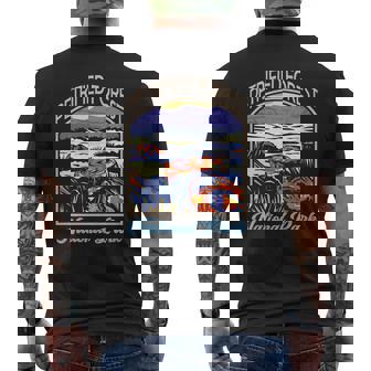 Vintage Retro Petrified Forest National Park Travel Adventure Mens Back Print T-shirt - Thegiftio
