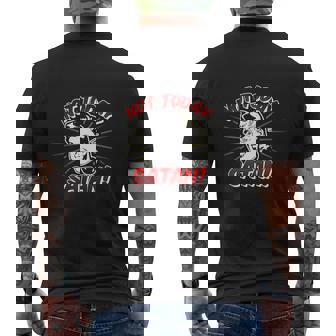 Vintage Retro Style Not Today Satan Mens Back Print T-shirt - Thegiftio UK