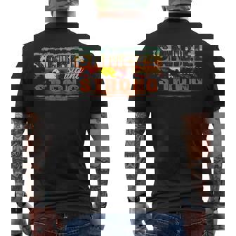 Vintage Sunset Sanibel Island Fl Sanibel Island Strong Mens Back Print T-shirt - Thegiftio