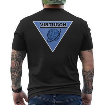 Virtucon Keine Böse Gesellschaft T-Shirt mit Rückendruck - Seseable