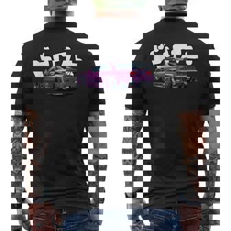 Voitures Japonaises Jdm Motorsports Purple S14 Drift T-shirt imprimé au dos - Cadeauxyz