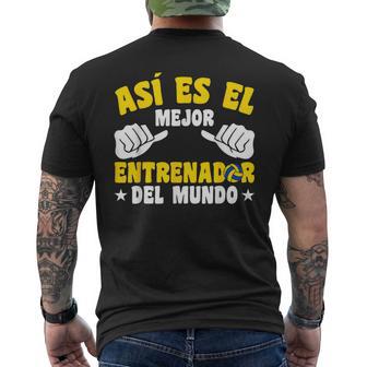 Volleyballoleibol El Mejor Entrenador Del Mundo Deporte Camiseta Hombre Estampado Espalda - Regaloses