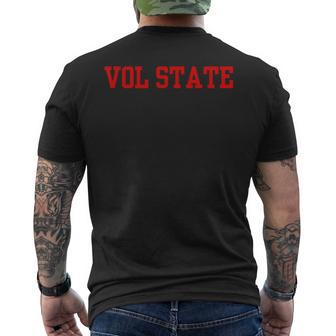Volunr State Community College 02 Men's T-shirt Back Print - Thegiftio UK