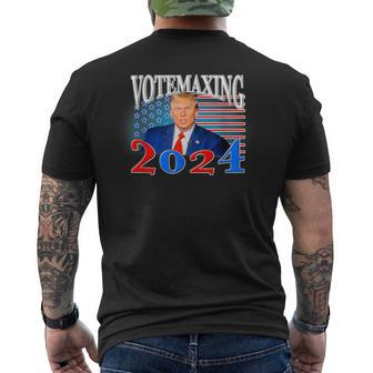 Votemaxxing 2024 T-Shirt mit Rückendruck - Seseable