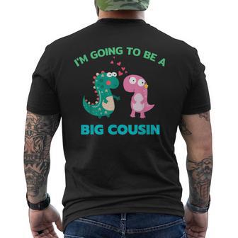 Voy A Ser Un Primo Grande Amantes De Dinosaurios De Primo Mayor Camiseta Hombre Estampado Espalda - Regaloses