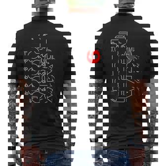 Vr6 Engine Seal Tuning Car Golf Turbo Compressor Blocks Mens Back Print T-shirt - Thegiftio