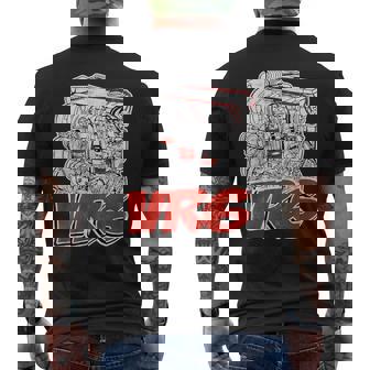Vr6 Motif Moteur Vieilli T-shirt imprimé au dos - Cadeauxyz