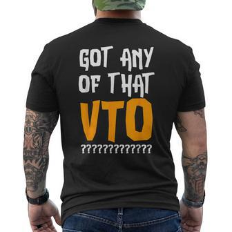 Got Any Of That Vto Employee Coworker Warehouse Swagazon Men's T-shirt Back Print - Thegiftio UK