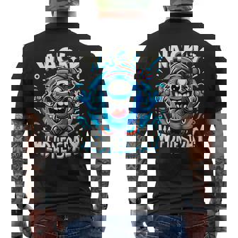 Wacky Wednesday Outfit Clothes For Mismatch Day Men's T-shirt Back Print - Thegiftio