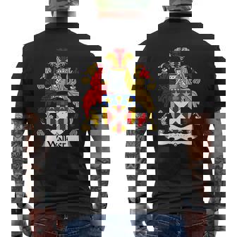 Walker Family Crest Scottish Family Crests Mens Back Print T-shirt - Seseable