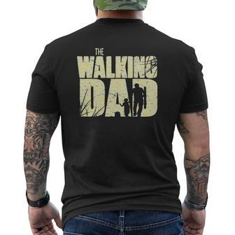 The Walking Dad Essential Mens Back Print T-shirt | Mazezy