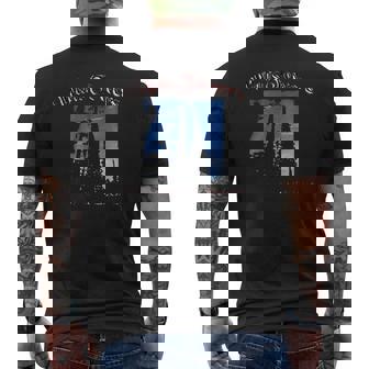 Watts Towers Dark V2 Mens Back Print T-shirt - Thegiftio