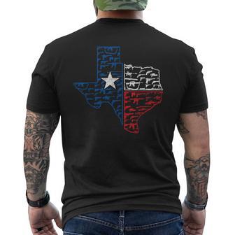 Weapons Texas Flag Usa Texas T-Shirt mit Rückendruck - Seseable