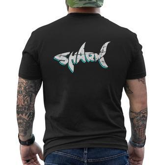 Week Of The Shark Vintage Love Sharks Mens Back Print T-shirt - Seseable