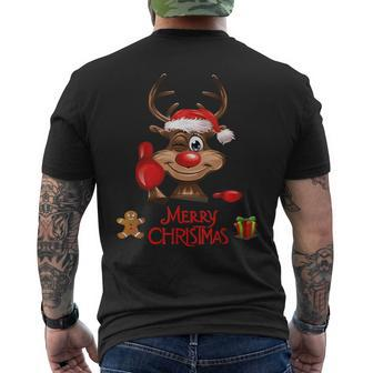 Weihnachts Feiertage Geschenk Geschenkidee Nikolaus T-Shirt mit Rückendruck - Seseable