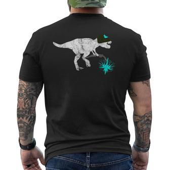 Welding Dinosaurs Welder T-Rex Weld Slworker Dino Men's T-shirt Back Print - Monsterry CA