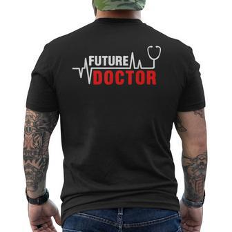 Werdender Doctor Medicine Werdender Arzthelfer T-Shirt mit Rückendruck - Seseable