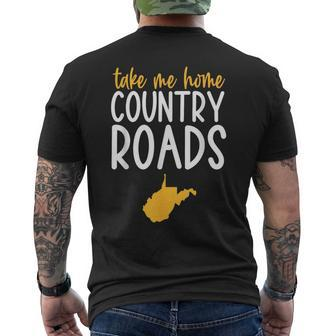 West Virginia Apparel West Virginia Home I Love Wv State Men's T-shirt Back Print | Mazezy CA
