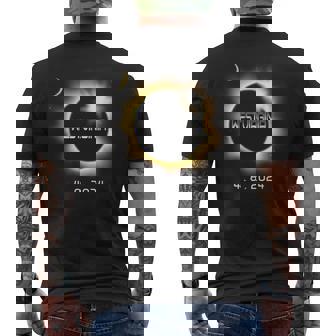 West Virginia Totality 4082024 Total Solar Eclipse 2024 Men's T-shirt Back Print - Seseable