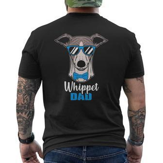 Whippet Dad Idea Proud Dog Owner Mens Back Print T-shirt | Mazezy UK