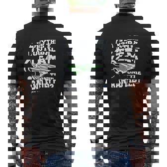 Why's The Football Team On Band Field Mens Back Print T-shirt - Thegiftio
