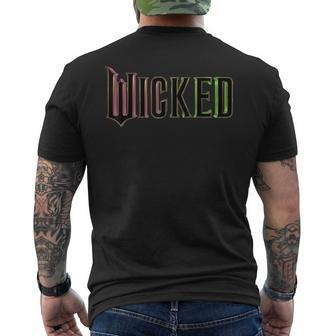 Wicked Logo Witch Men's T-shirt Back Print - Monsterry DE