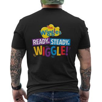 The Wiggles ReadSteadyWiggle Mens Back Print T-shirt - Thegiftio UK