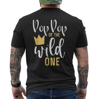 Of The Wild One 1St Birthday First Thing Matching Men's T-shirt Back Print - Monsterry AU