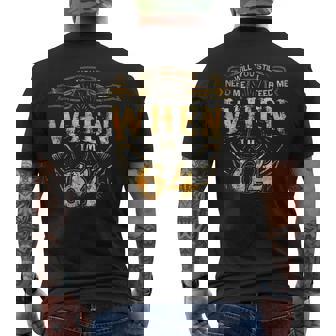 Will You Still Love Me When I'm 64 Music 64Th Birthday Mens Back Print T-shirt - Thegiftio