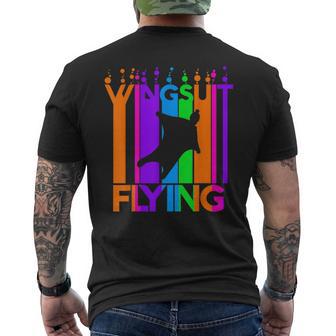 Wingsuit Flying Bubble Hobby And Sport Men's T-shirt Back Print - Monsterry CA