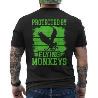 Witch Get My Flying Monkeys Wizard Of Oz Men's T-shirt Back Print - Seseable