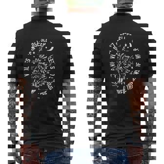 Wolves Dont Lose Sleep Over The Opinions Of Sheep V2 Mens Back Print T-shirt - Thegiftio
