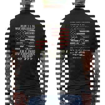 Wolves Dont Lose Sleep Over The Opinions Of Sheep V3 Mens Back Print T-shirt - Thegiftio