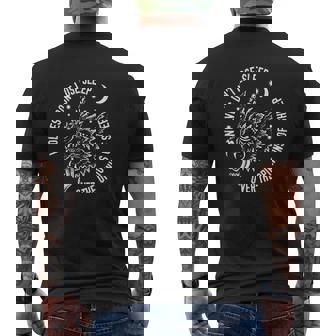 Wolves Don't Lose Sleep Over The Opinions Of Sheep V4 Mens Back Print T-shirt - Thegiftio