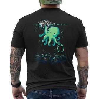 Woot Deep Sea Hobby Men's T-shirt Back Print - Monsterry UK