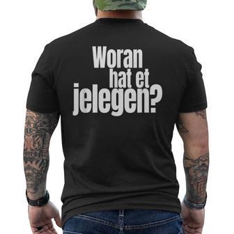 Woran Hat Et Jelegen Woran Hattet Nur Gegen T-Shirt mit Rückendruck - Seseable