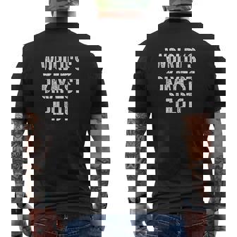 Worlds Okayest Pilot Flying Aviation Mens Back Print T-shirt - Thegiftio