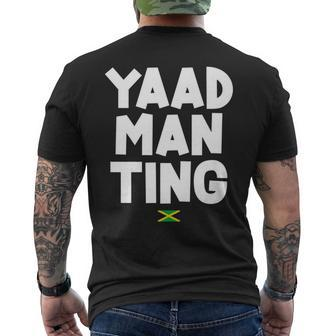 Yaad Man Ting Jamaican Slang Men's T-shirt Back Print - Monsterry UK