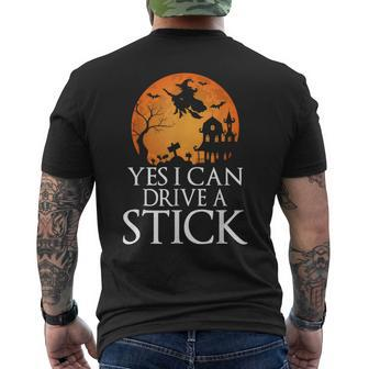 Yes I Can Drive A Stick Party Men's T-shirt Back Print - Monsterry
