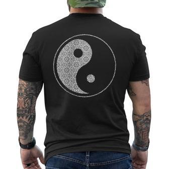 Yin Yang Thai Chi Qi Gong Yoga WushuMma Yinyang Men's T-shirt Back Print - Monsterry DE