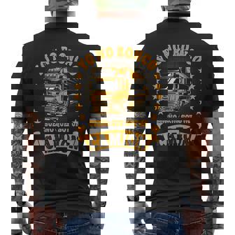 Yo No Ronco Sueno Que Soy Un Camión Camionero Camiseta Hombre Estampado Espalda - Regaloses